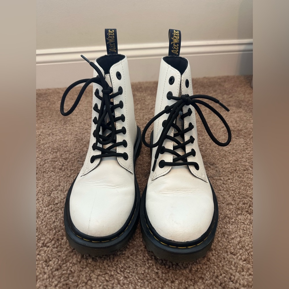 Dr. Martens Luana in White